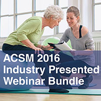 ACSM 2016 Industry Presented  Webinar Bundle